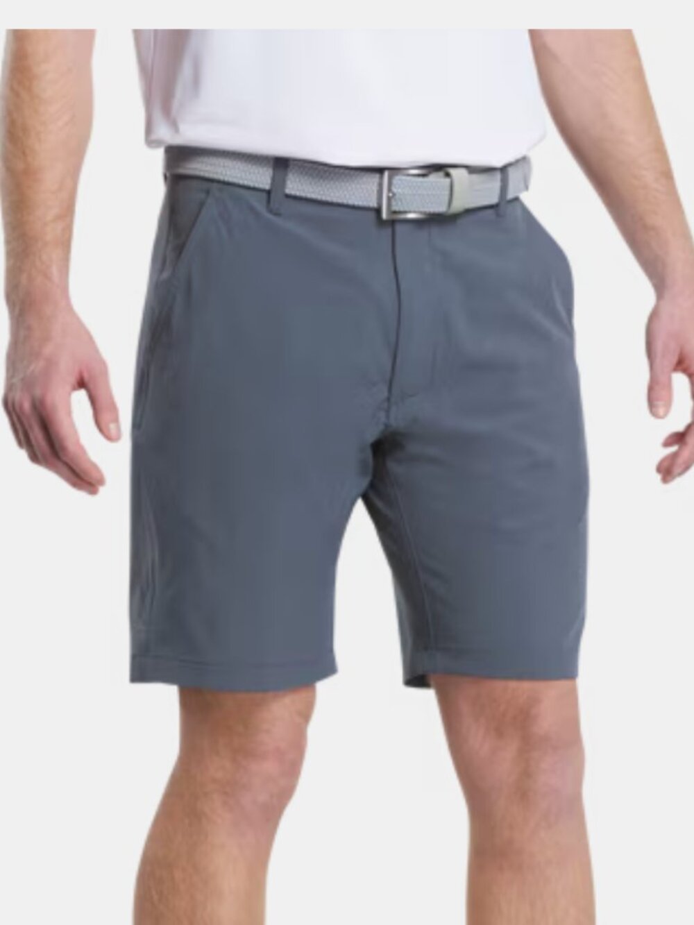 FootJoy Performance Heather Gray Lightweight Performance Golf Shorts 35 x 9